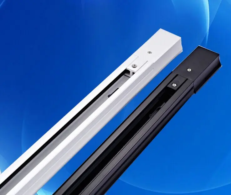 1m LED track Spotlight rail track lighting fixture rail for track