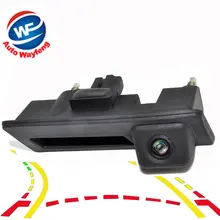600 Linea CCD Dinamico Traiettoria Tronco maniglia della Telecamera Posteriore Per VW Passat/Tiguan/Golf/Touran/Jetta/Touareg/MAGOTAN Superb Cam