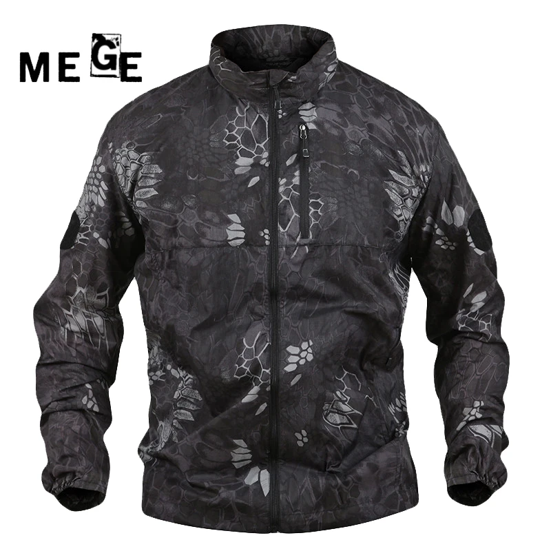 Мужская камуфляжная куртка с защитой от солнца и УФ лучей|skin jacket|uv jacketsummer hiking jacket |