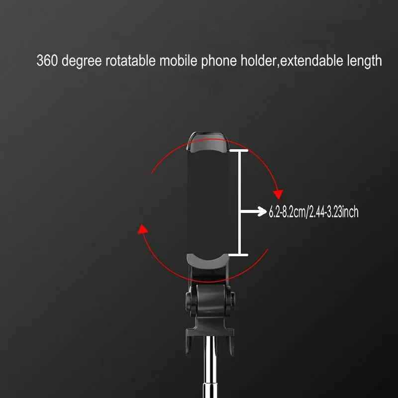Новейшая Складная палка для селфи 3 в 1 Bluetooth палка для селфи+ штатив+ пульт дистанционного управления затвором Bluetooth для мобильного телефона