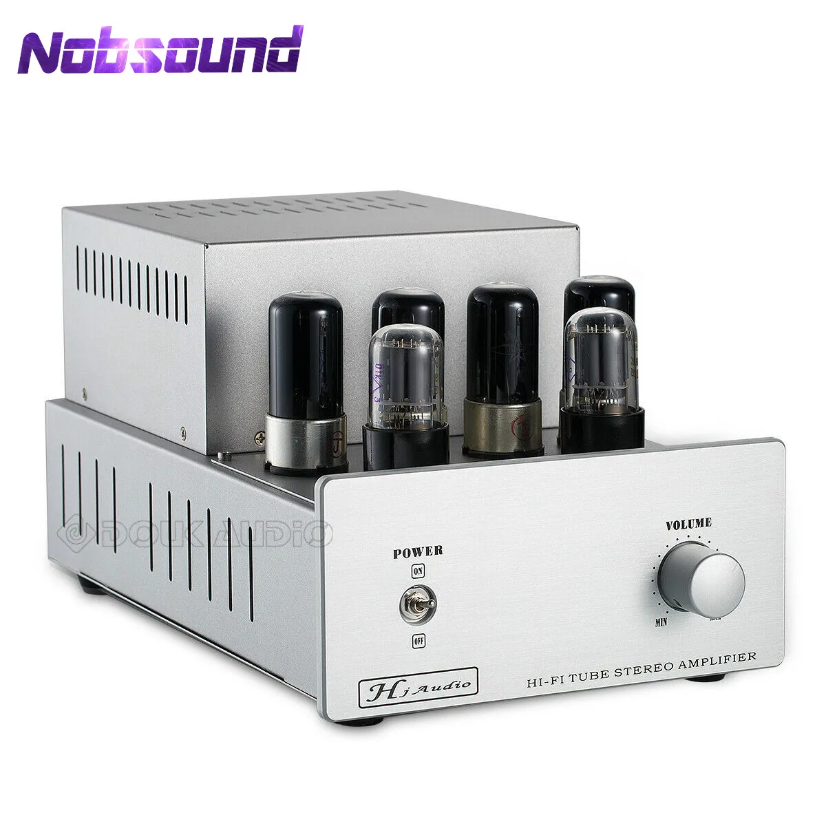 Nobsound 6P6P(6V6) Вакуумный ламповый усилитель HiFi класса AB стерео аудио двухтактный вакуумный усилитель DIY KIT/собранный