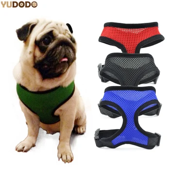 

Adjustable Nalon Mesh Pet Harness, Comfortable Collars Pet Supplies Dog Vest Harnesses
