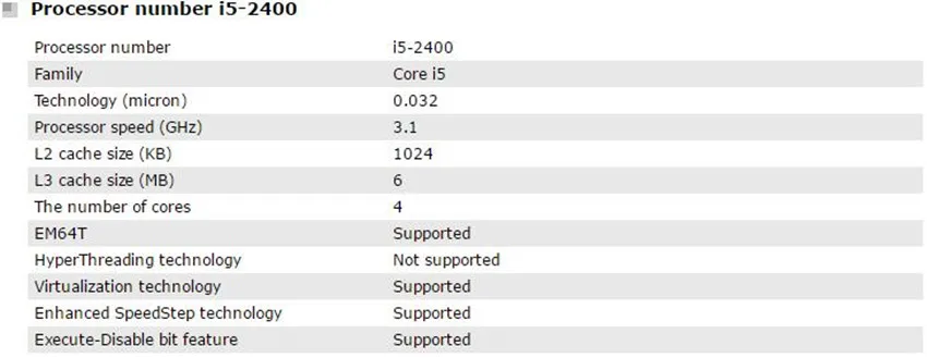 I5 2400参
