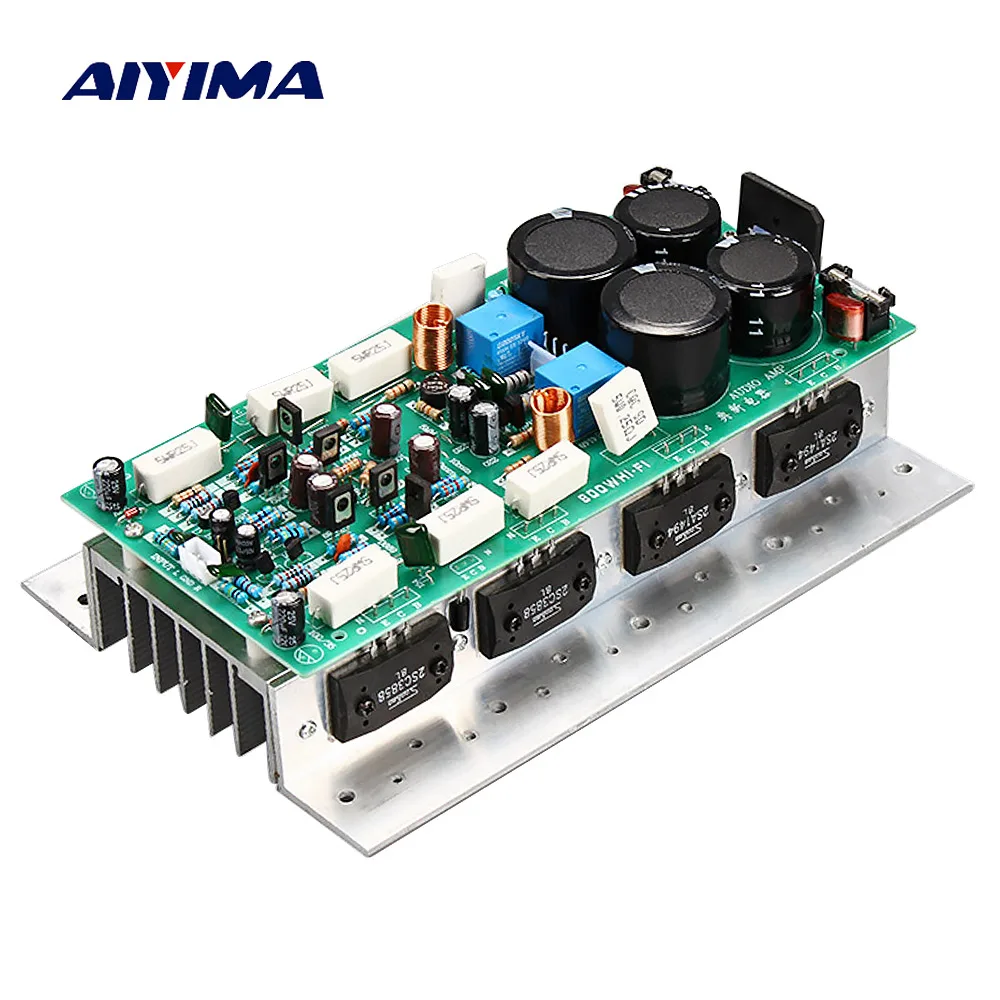 Comprar AIYIMA SanKen1494 3858 Placa de amplificador de Audio HIFI 450W + 450W ESTÉREO AMP Mono 800W Placa de amplificador de alta potencia