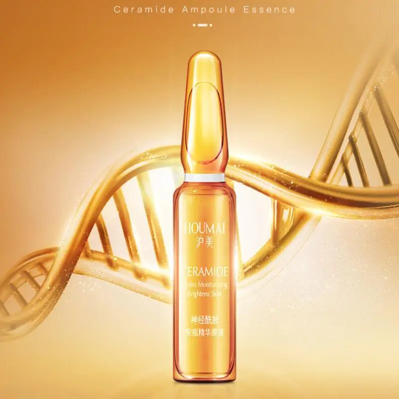 7 шт./компл. Сыворотка для лица Ceramide уход за кожей лица увлажнение с осветляющим эффектом эссенция восстановление сыворотка