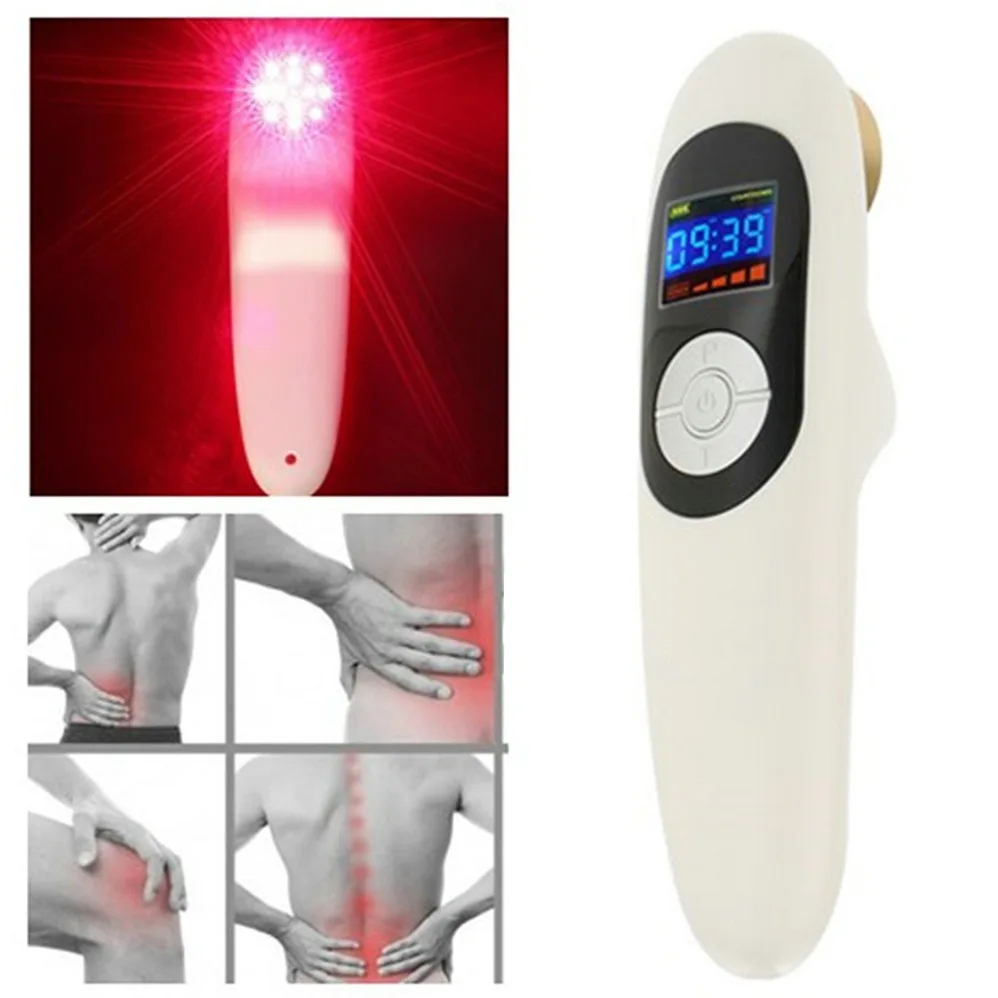 

Hot selling Rehabilitation Therapy cold laser therapy with 808nm and 650nm low level laser therapy pain device
