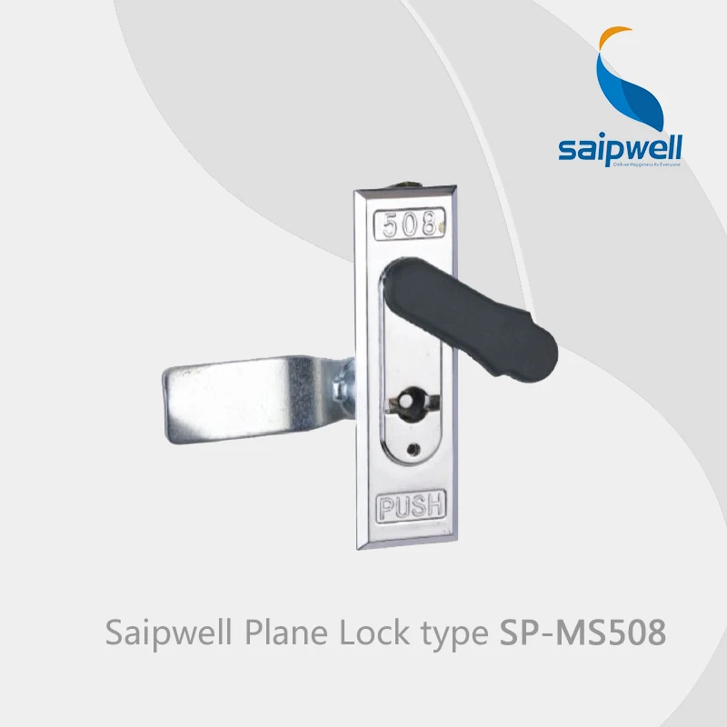 

Saipwell SPMS508 industrial square key lock cabinet handle lock locker security handle door locks in 2-PCS-PACK