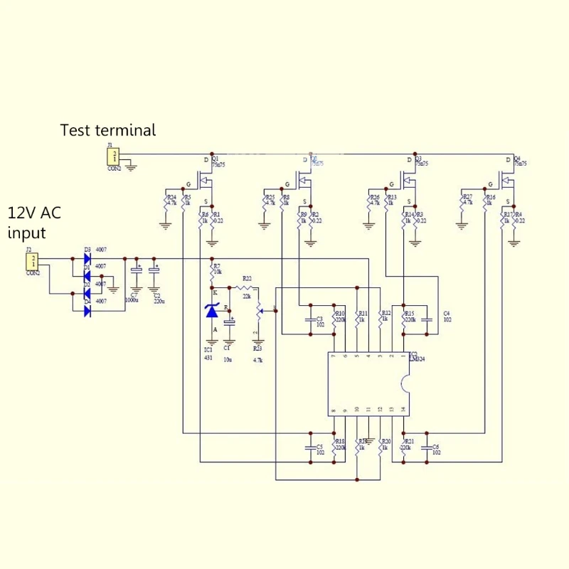 150W 10A постоянный ток электронная нагрузка Тесты er Батарея разрядки Ёмкость Тесты