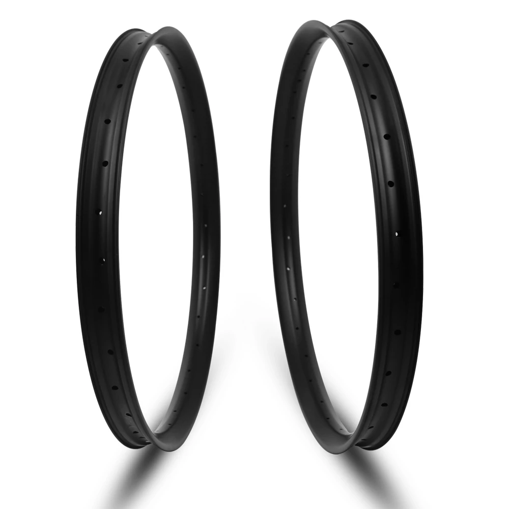 Cheap 29er Plus MTB Carbon Rim Hookless Tubeless Ready For XC Cross Country Mountain Bike 520g Only 10