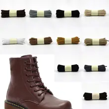 AHKUCI/50 пар; ботильоны без шнурков с круглым носком; Кожаные Ботинки martin