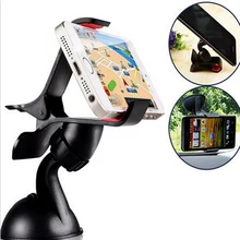 360 degree Black and white car magnet mini-phone holder Sticky Suck Cell Phone Support For iPhone 5S 4S MP3 iPod GPS Samsung