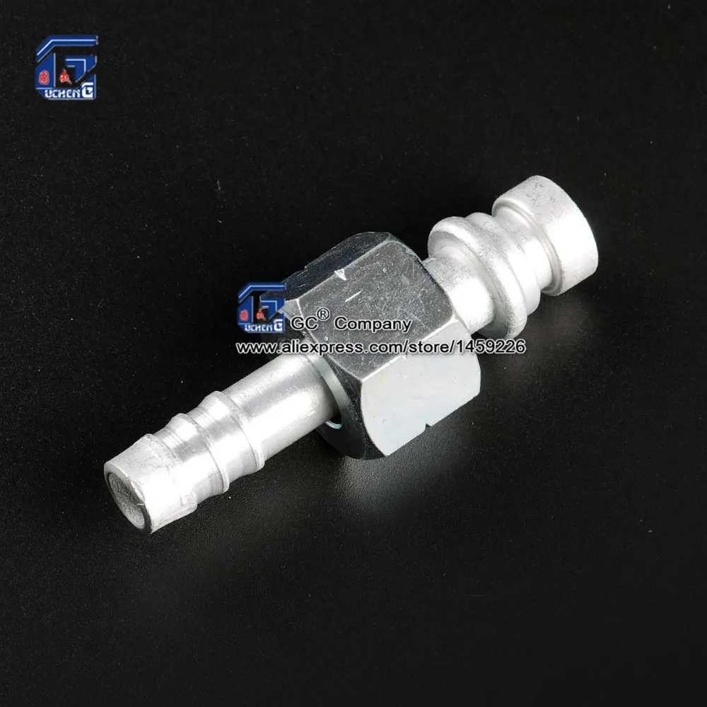 

#8 10mm Barbed Fitting Straight O-Ring Female Thread M22x1.5 for A/C Air Conditioning Reduced Barrier Hose 1/2