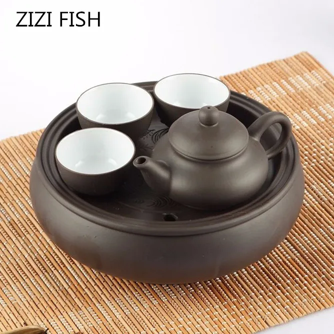 Hot Sale Teapot Chinese Porcelain Yixing Zisha Tea Pot + 3 Cups Kung Fu Tea + Tea Set Set Teapots Handmade Zisha Ceramic Kettle
Hot Sale Teapot Chinese Porcelain Yixing Zisha Tea Pot + 3 Cups Kung Fu Tea + Tea Set Set Teapots Handmade Zisha Ceramic Kettle