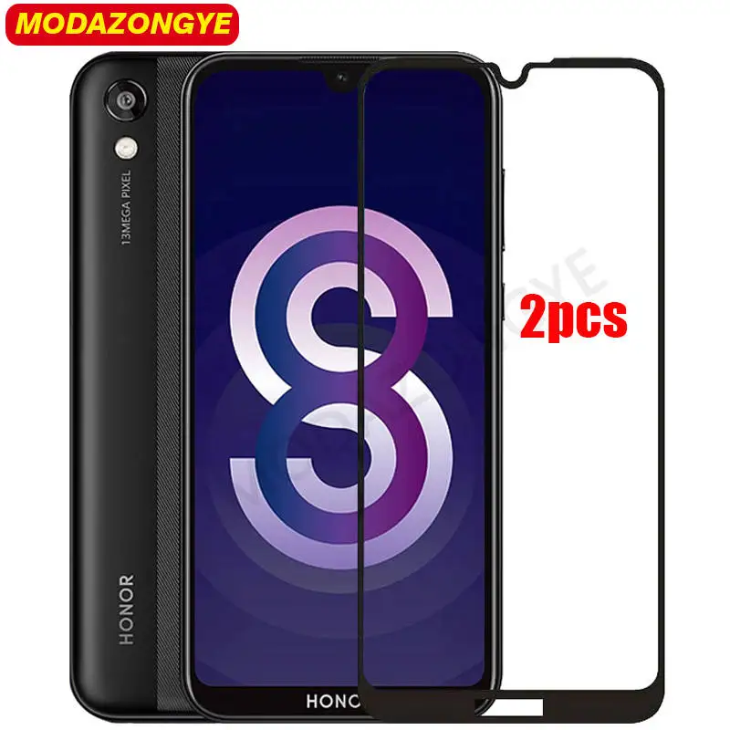 

2pcs Tempered Glass Honor 8S Full Cover Screen Protector Huawei Honor 8S KSE-LX9 KSE LX9 Honor8S 8 S Tempered Glass Film 5.71"