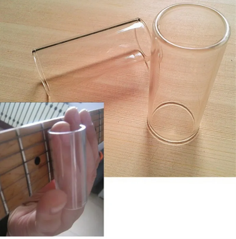 Comfortable organic glass Guitar Slide Finger Slider Guitarra