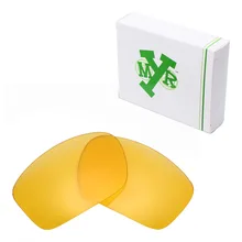 Mryok Сменные линзы для солнцезащитных очков Оукли скальпеля HD желтый