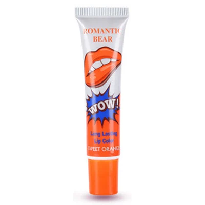 Водонепроницаемый макияж Матовая Помада Жидкая корейская косметика оттенок матовый Увлажняющий блеск для губ устойчивые тени для глаз разрывающая помада - Цвет: Sweet Orange