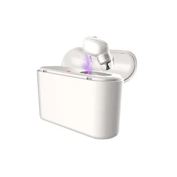 

Single Wireless Bluetooth 4.2 Stereo Mini Earphones In-Ear Earbuds Headsets 2019 Earphone hot sales New Fashion Drop Shipping