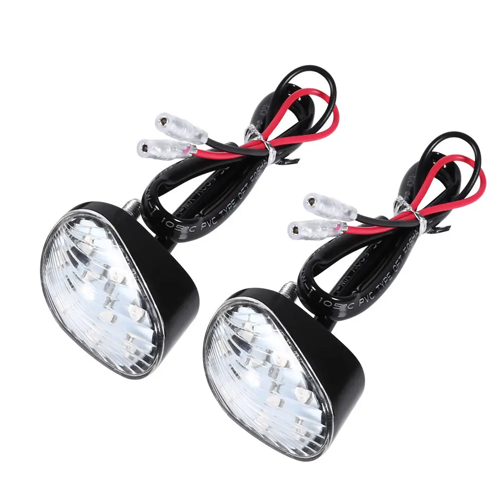 2pcs/set  Amber LED Turn Signal Indicator Light Flush Mount For  YZF R1 R6