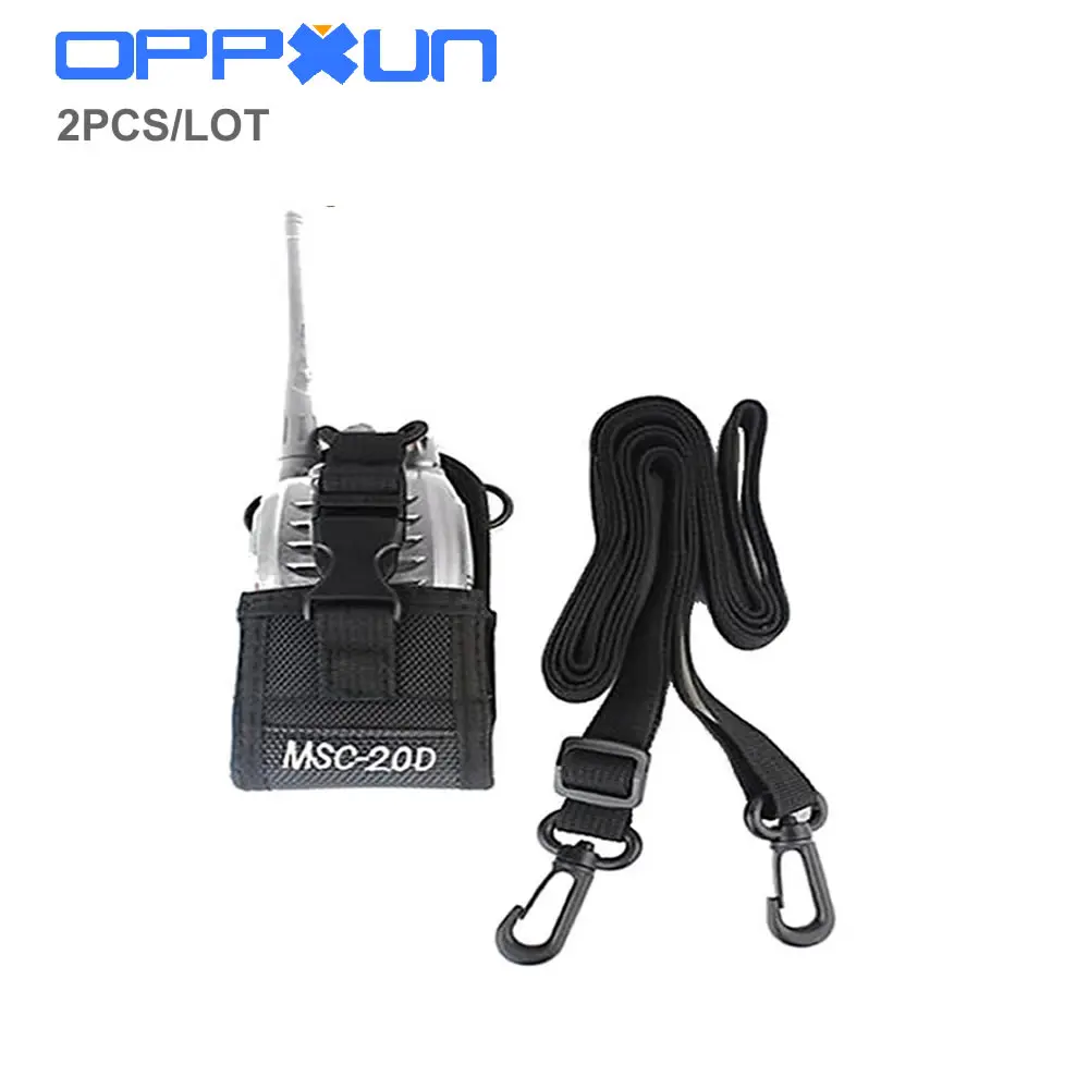 OPPXUN MSC-20D Чехол-держатель для радиоприемника Baofeng UV3R + Plus Puxing PX-777 PX888 K A194 рации |