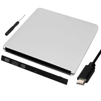 

9.5mm Type C USB 3.1 SATA Optical Drive Case Kit External Mobile Enclosure DVD/CD-ROM Case For Notebook Laptop
