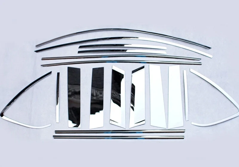 Полный Окно Планки+ боковое зеркало Накладка для Mazda CX-5 CX5 2013
