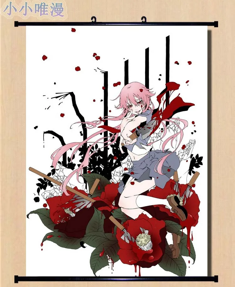 Japan Anime Future Diary Gasai Yuno Home Decor Wall Scroll Poster 50X70CM DD948