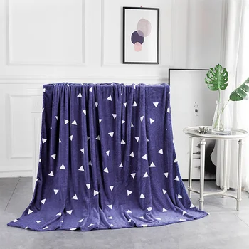 

Blanket 200x230cm high density super soft flannel mattress sofa / bed sheet / portable bed cover / travel / shawl / camp