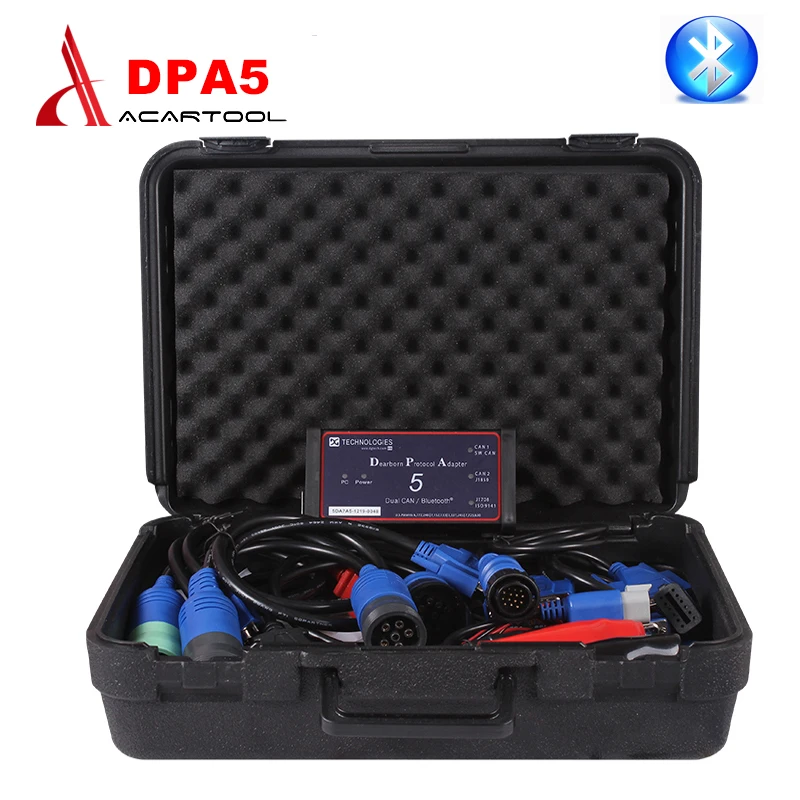 

DHL free shipping DPA5 bluetooth DPA5 Heavy Duty Truck Scanner DPA5 Dearborn Protocol Adapter DPA 5 truck scanner with bluetooth