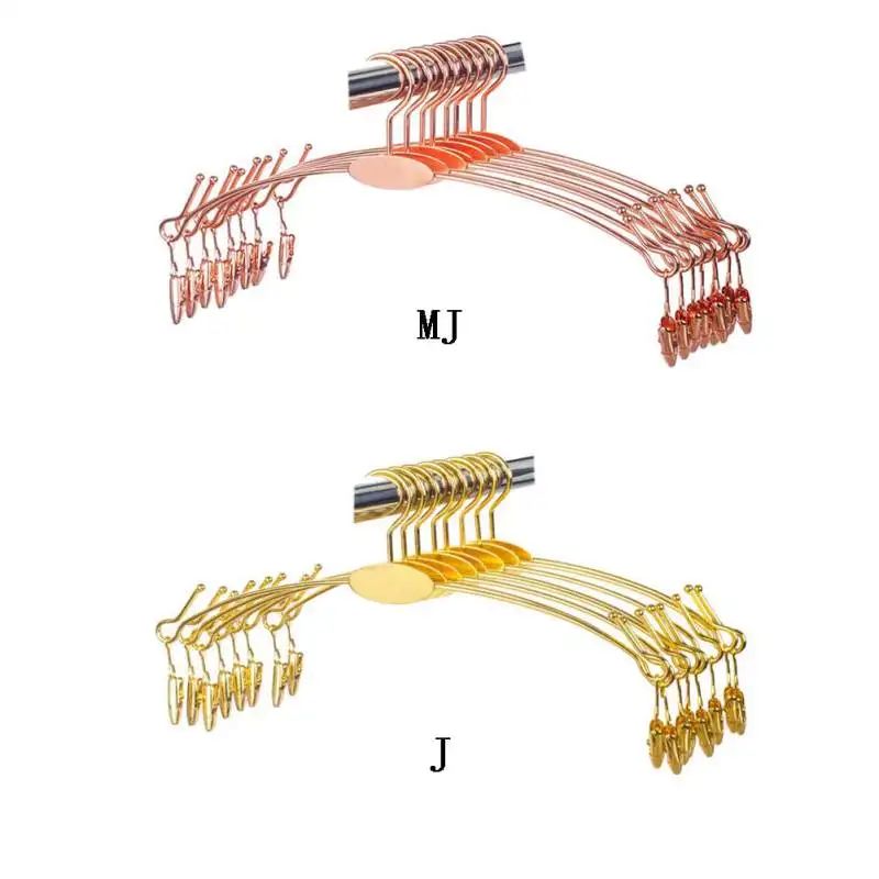 Вешалки для нижнего белья, металлические зажимы для бюстгальтера, вешалки для носков и трусиков, домашняя вешалка для сушки одежды с зажимами
