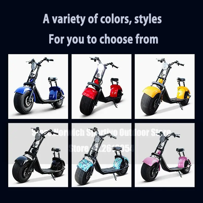 Best Electric motorcycles Electric Scooter Adult E-Bike 1500W 1000W Popular Fat Tire Newest Smart Speedway Two Wheel APP City Bicycle 14