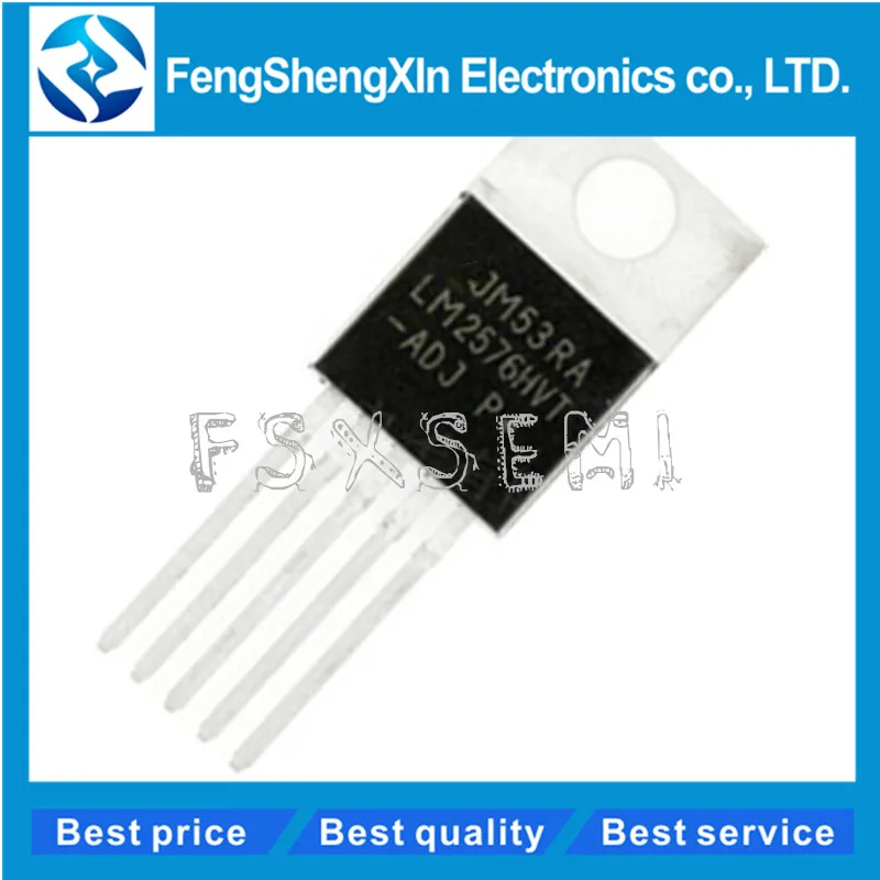 10pcs/lot LM2576HVT-ADJ LM2576HVT TO-220-5 Adjustable high voltage switch regulator chip | Электронные компоненты и