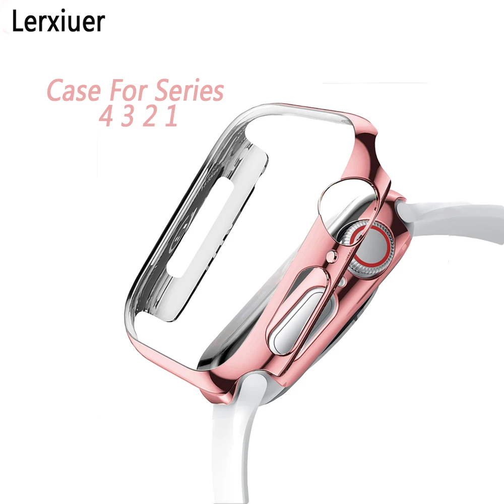 Cover bumper For Apple Watch case 44mm 40mm iwatch series 4 3 2 1 42/38mm accessories screen protective protector shell Frame