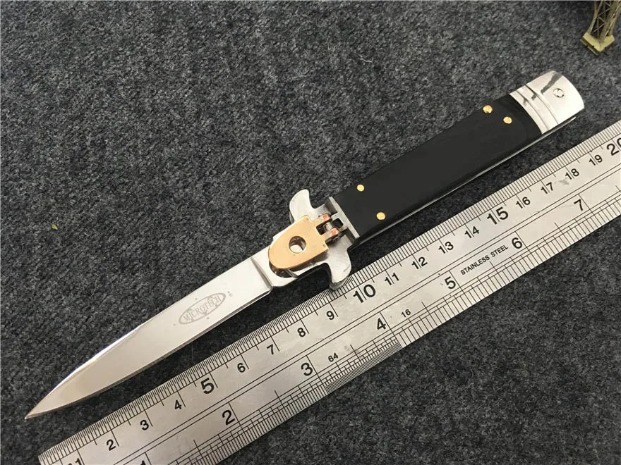 

BENYS Classical MT 7.5'' Inch Godfather Stiletto Pocket Hand Tools Folding Blade Knife