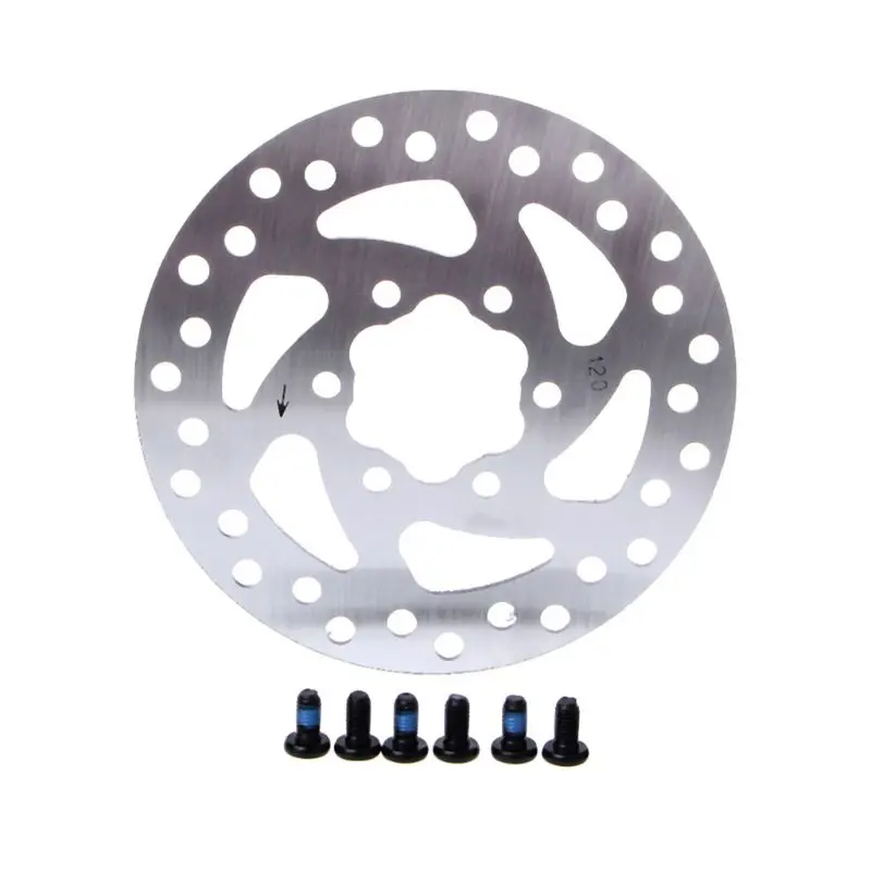 

1 Set Mechanical Cycling Bicycle Disc Brake Rotor For 120mm Fr MTB Mountain Bike