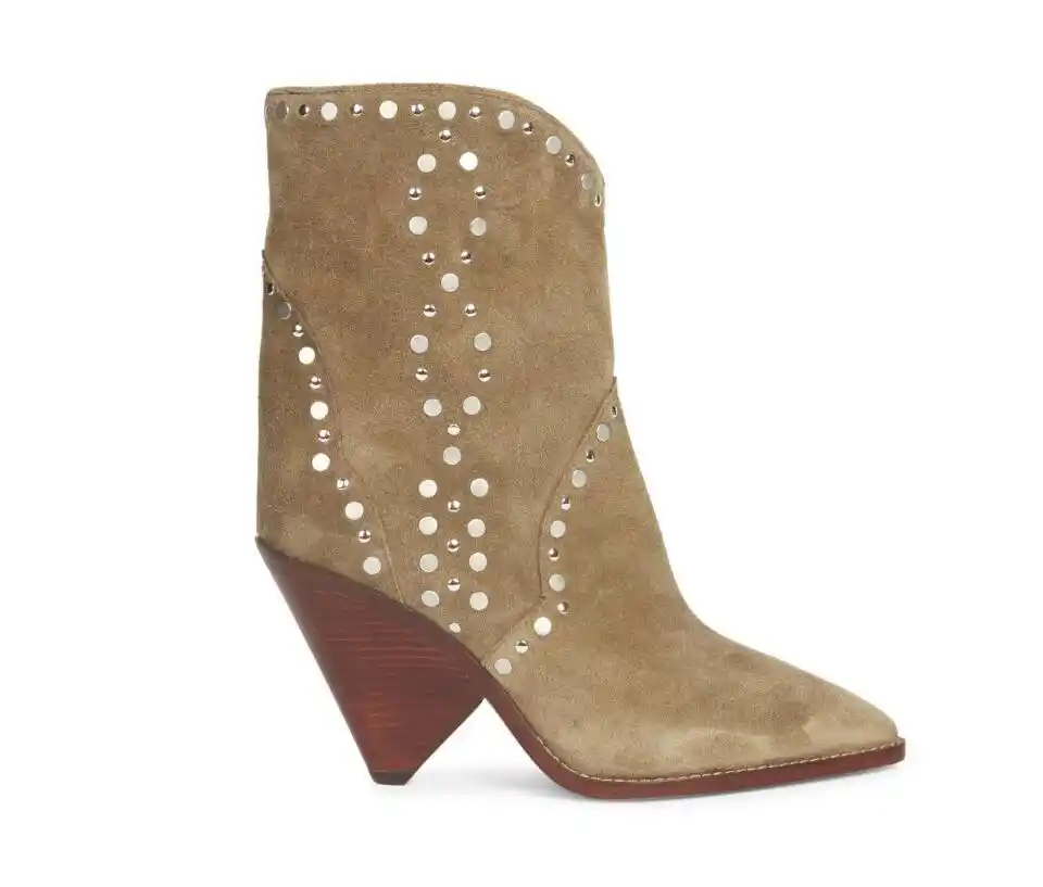light tan ankle boots