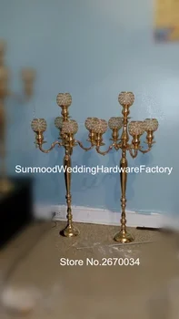 

new high quality large wedding candlebra table centerpieces for wedding and party decoration