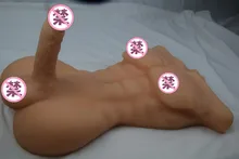 ML13 flesh color Lifelike life size male silicone torso sex dolls for women sex love doll/dolls porn best sexy toys for women