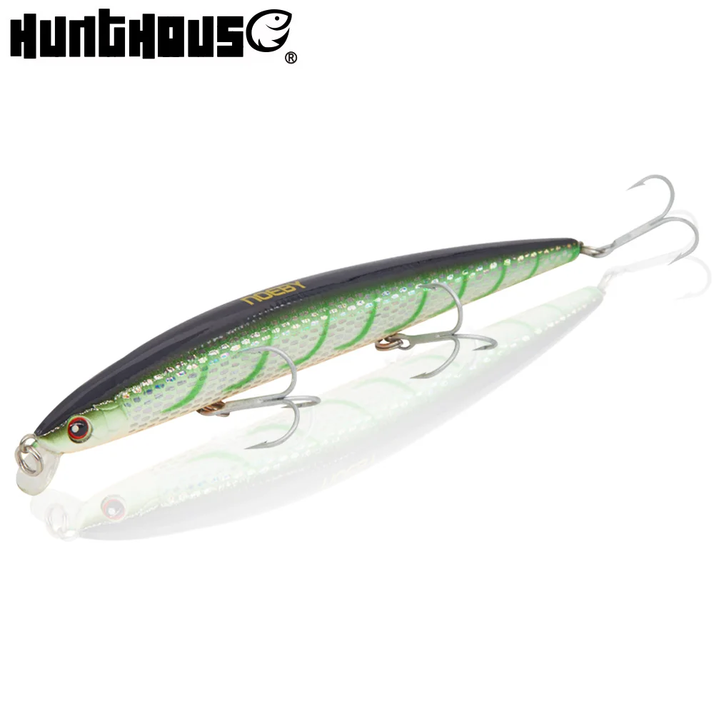 

Noeby brand 9049 14.5cm 19g for fishing hard tide minnow plastic lure with lifelike action VMC hook