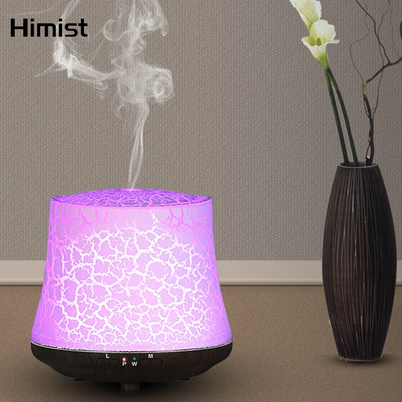 

Aroma Essential Oil Diffuser 100ml Ultrasonic Air Humidifier With 7 Color Changing LED Home Fragrance Aromatherapy Mist Maker