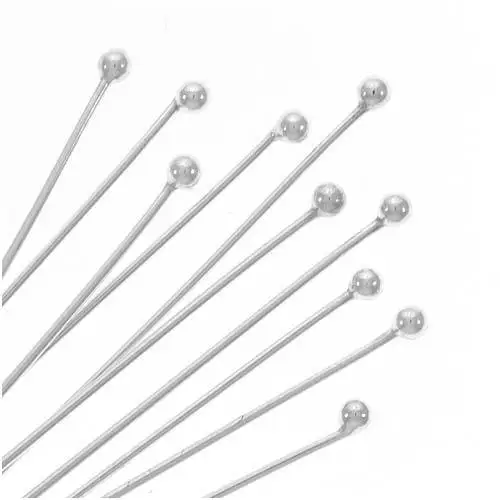 

Free Shipping 1000pcs Silver Plated Ball Head Pins Findings 20x0.5mm(w00238)