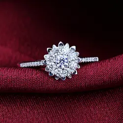 18 к белое золото 0,10 + 0.16ct алмаз для женщин обручальное кольцо обручение ювелирные изделия ручной работы