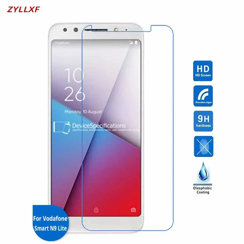 

For Vodafone Smart N9 Lite Tempered Glass Screen Protector Film 5.34 inch 9H 2.5D Safety Film On Smart N9Lite VFD-620 VFD 620