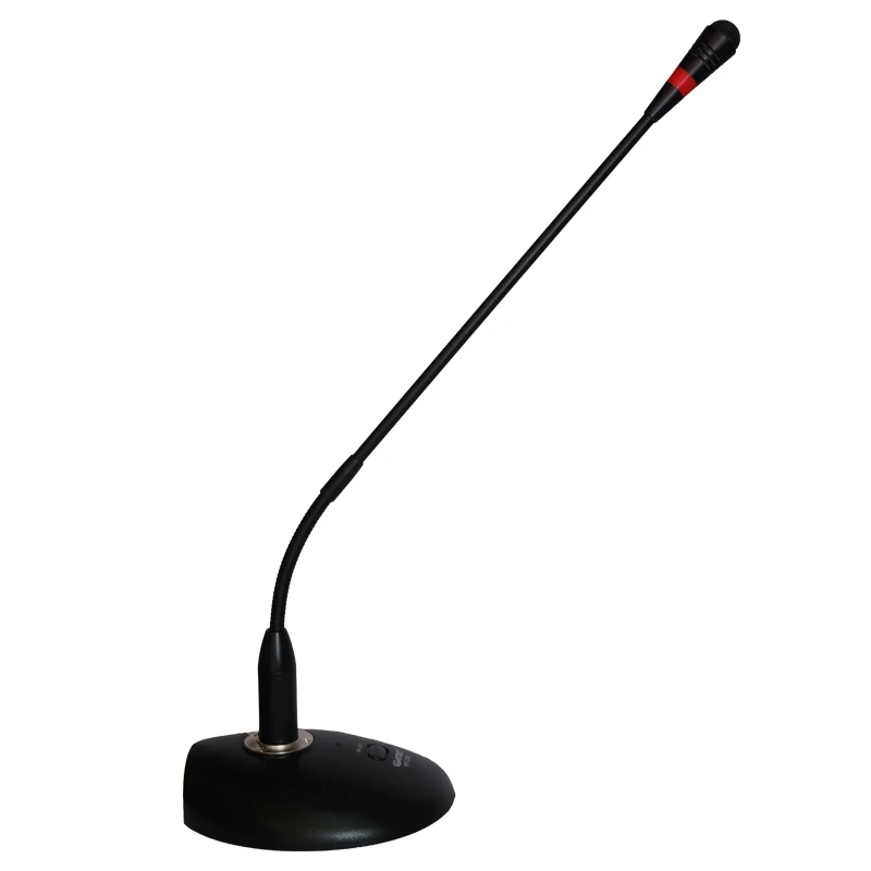 

High quality HTDZ HT-D38 desktop standing conference microphone gooseneck microphone condenser microphone