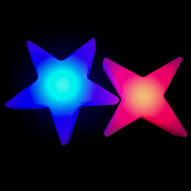 L20 * W20 * H6cm супер-яркие светодиодные лампы 3D пять звезд свет осветитель светодиодный Звезда освещение завод ночные огни Бесплатная доставка