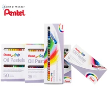 Pentel масляные краски, кисть 12/16/25/36/50 Цвета для смываемых рисунков художественной росписи Набор цветных ручек PHN Non-грязные руки легко Цвет