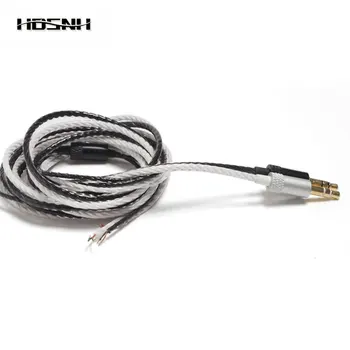 

3Color DIY MP3 Headphone Wire HIFI Semi-finished Flexible Earphone Cable 18 Copper Core Wire Headphones Accessories