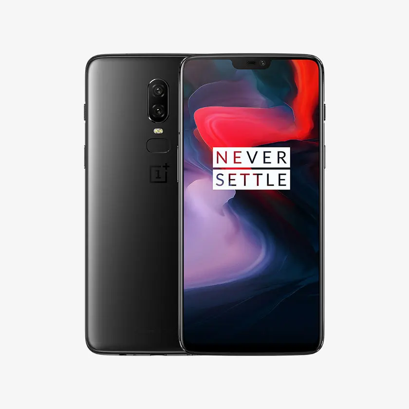 Оригинальная глобальная ПЗУ 6,2" полноэкранная Oneplus 6 Oneplus6 Snapdrago 845 двойная камера 6 ГБ/8 Гб ram 64 Гб/128 ГБ rom Две sim-карты NFC OTA