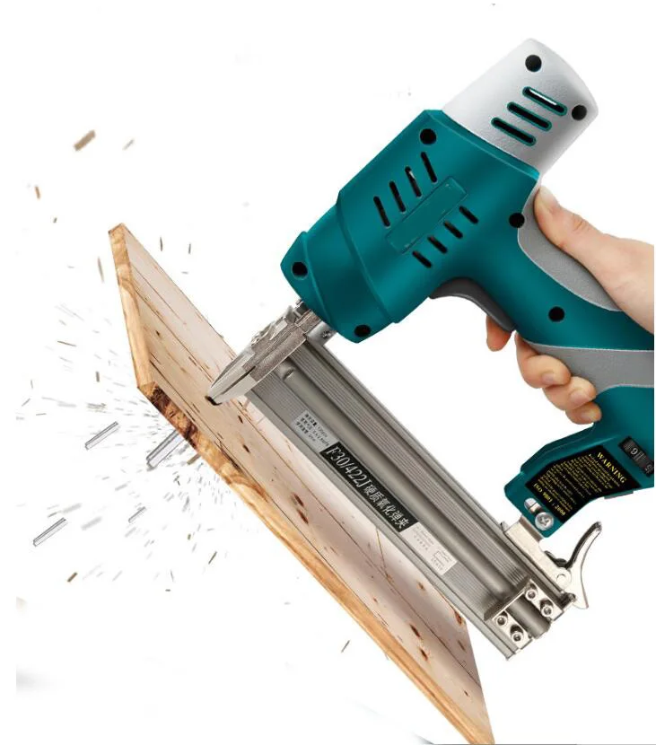Electric Nail Gun Single-use/Double-use Nail Stapler 422J Nails F30 Straight Nail Gun Woodworking Tools