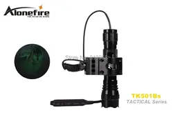 Alonefire tk501bs тактический серии CREE XM-L2 LED 1/3/5 режима Профессиональные фонарик свет-2